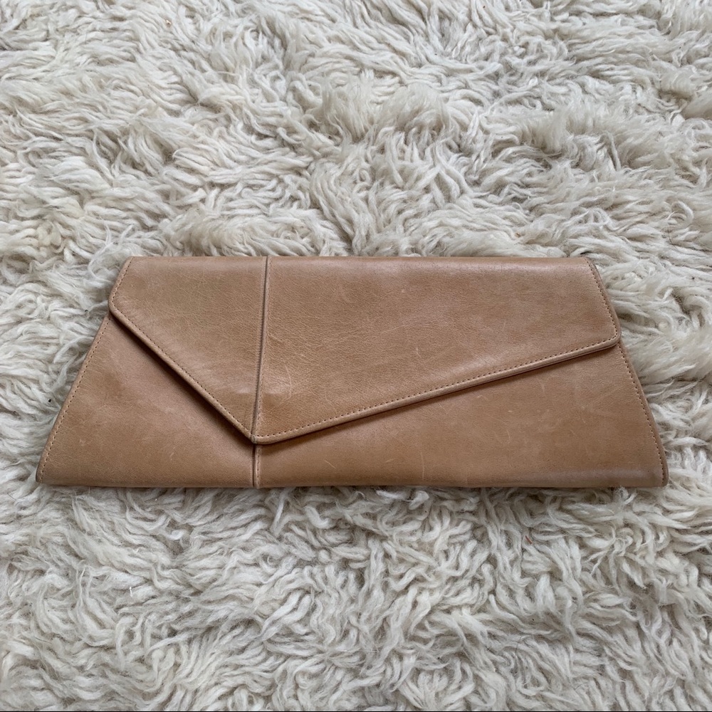 Clutch bag leather
